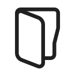 Folder Open Vertical SVG Icon